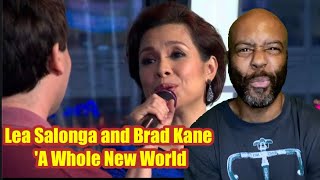 Lea Salonga and Brad Kane perform A Whole New World  REACTION [upl. by Nomzaj]