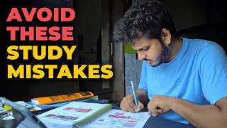 9 Study Mistakes Killing Your Progress  Stop Now  A Seniors Guidance  Dr Anuj Pachhel [upl. by Levin407]