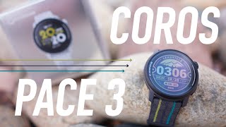 COROS PACE 3 FULL REVIEW  Best budget GPS watch [upl. by Nnylarej]