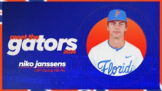 Why Niko Janssens Chose Florida Gators Baseball  Meet the Gators [upl. by Iredale]