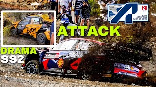 WRC EKO ACROPOLIS RALLY GREECE 2023  SS2  SS3  Max Attack [upl. by Harriot]