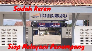 STATIUN RAJAMANDALA TERKINI  Reaktivasi Jalur KA Cianjur  Padalarang Part 1 [upl. by Maharg558]