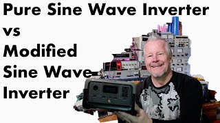 Pure Sine Wave Inverter vs Modified Sine Wave Inverter  compare waveforms micsig STO1004 [upl. by Ahseem495]