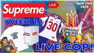 🚨LIVE🚨 Supremes Birthday LiveCop Week 11 30th Anniversary supremedroplist livecop [upl. by Ardnuahs]