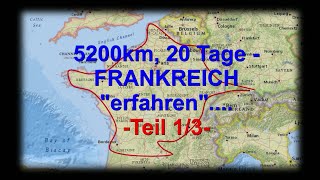 Frankreich 2024  Teil13  Start mit Hindernissen durch die Normandie [upl. by Bilicki]