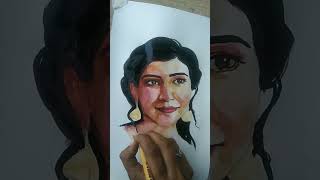 art drawing painting views trending shots song music watercolor viralshort sketch like [upl. by Nnahoj]