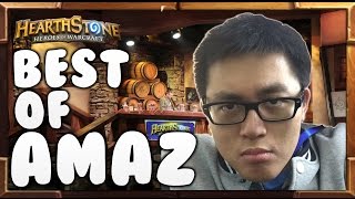 Best of Amaz  Hearthstone Funny Moments Montage [upl. by Acinomed465]