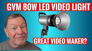 GVM 80W LED LightGreat Video Maker [upl. by Enilarak]