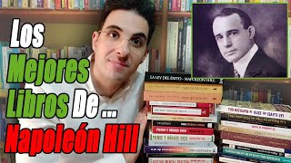 Los 18 MEJORES LIBROS De NAPOLEÓN HILL en Español 📚 [upl. by Idolla]