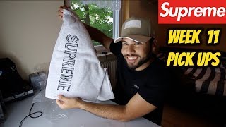 SUPREME WEEK 11 PICKUPS [upl. by Beverly515]