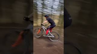 the last one hurts 😵💫 bike mtb mountainbikefails mtbcrash mtbfails mountainbike crash [upl. by Ahsyle]