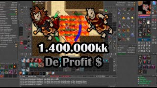 Tibia Werelions 14kk PROFIT LAS MEJORES HUNT PARA KNIGHT [upl. by Normand]