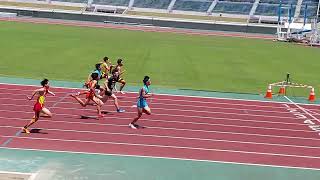 2024727⭐三重県中学選抜⭐男子100m⭐予選２組 1126＋000m [upl. by Pentha]