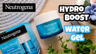 Neutrogena Hydro Boost Water Gel  Review [upl. by Bev]