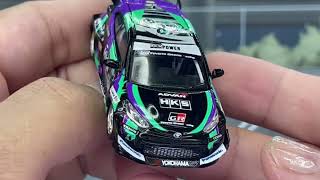 HKM HKSs Toyota GR Yaris 164scale Unboxing [upl. by Chapnick]