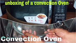 Unboxing of a convection OvenBaking Oven [upl. by Gnivre969]