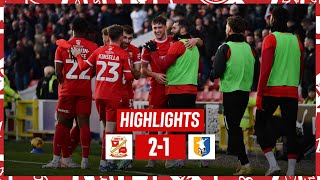 Extended Highlights Swindon Town vs Mansfield Town [upl. by Bridgette]