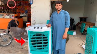 Amazing Process of Making Air Cooler in Factory  Room Air Cooler Ice Box [upl. by Amity]