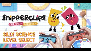 Silly Science Level Select  Snipperclips Soundtrack Extended [upl. by Yendyc882]