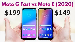 Moto G Fast vs Moto E 2020 Model  Who Will Win [upl. by Welles]