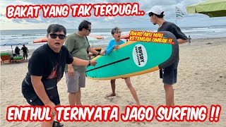 GAK NYANGKA TERNYATA ENTHUL JAGO SURFING  Benerbener heran baru sekali coba langsung bisa [upl. by Weaver]