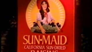 1992 Sun Maid Raisins TV Commercial [upl. by Bedwell]