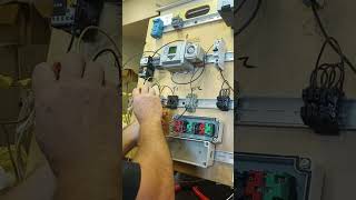 On delay timer wiring with a second control relay started after a set time [upl. by Oir]