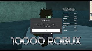 spending 10000 robux on rerolls  deepwoken [upl. by Leiuqese521]