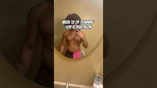 Week 12 of Triathlon Training training triathlontraining triathlete workoutroutine reels viral [upl. by Hedveh450]