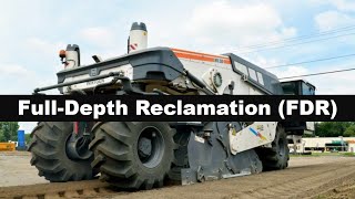 FullDepth Reclamation FDR Field Visit PMGSY New Technology Strengthening Rural India [upl. by Iot648]