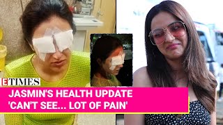 Jasmin Bhasin Suffers Terrible Mishap At Delhi Event Shares Health Update [upl. by Treulich]