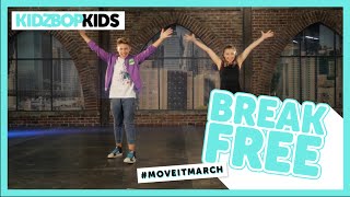 KIDZ BOP Kids  Break Free Dance Along [upl. by Lamek]