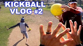 THE GREATEST KICKBALL GAME EVER PLAYED  Kickball Vlogs 2 [upl. by Scrivenor992]