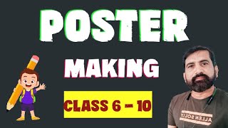 How to write Poster in English  How to write Poster in Telugu Class 6 to 10 [upl. by Atikihs]