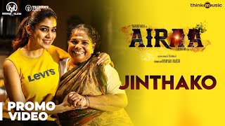 Airaa  Jinthako Song Promo Video  Nayanthara Kalaiyarasan  Sarjun KM  Sundaramurthy KS [upl. by Samanthia675]