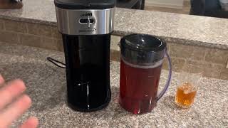 Review of the Brentwood Iced Tea and Coffee Maker  Under 10 Minutes [upl. by Demb]