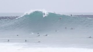 The Wedge  Biggest and Gnarliest Day of May Swell 2023 RAW FOOTAGE [upl. by Acenahs]