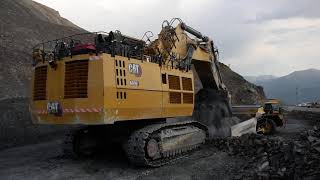 Caterpillar 6030 loading HD785 [upl. by Rovit]