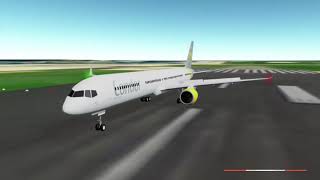 Condor 757300 landing in Frankfurt [upl. by Meredeth]