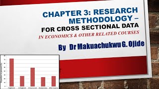 Chapter 3  Research Methodology Cross Sectional Data [upl. by Corbie441]