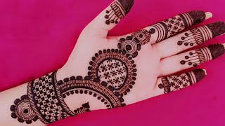 New Stylish mehndi design  Simple mehndi design  Mehndi designs  Mehandi design  Mahdi ka dizain [upl. by Vitkun191]