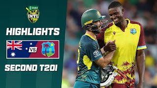 Australia v West Indies 202324  Second T20I [upl. by Suoicul660]