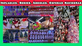 🎅🏻 Inflables Series Árboles y Esferas NAVIDEÑAS  Tienda más GRANDE y SUERTIDA en Centro CDMX [upl. by Ydrah]