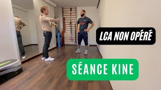 SÉANCE avec mon KINE  Rééducation Ligament Croisé Antérieur LCA [upl. by Moise]