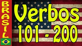 Como decorar verbos em ingles 2 101200 🇧🇷  aprender ingles do zero  aprenda palavras em ingles [upl. by Heck]