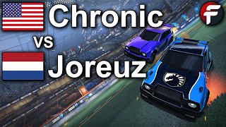 Joreuz vs Chronic  Low Ping Cross Region 1v1 Showmatch [upl. by Guimar]