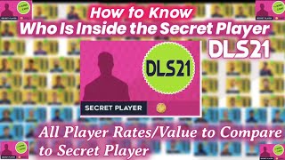 How to Know Who is Inside in Secret Player DLS 22Full Guidelines and AnalyticsFull Rates of playrs [upl. by Imailiv]