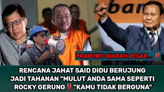 REFLY HARUN KEMBALI BIKIN ONAR DEMO MEMBELA SAID DIDU [upl. by Crisey680]