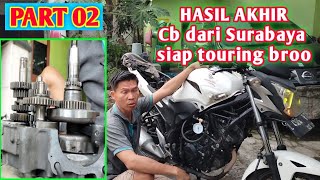 PART 02 ‼️ Hasil akhir perbaikan mesin cb150 bersuara kasar [upl. by Griffie]