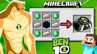 CRAFTING BEN 10 OMNITRIX IN MINECRAFT [upl. by Alak]